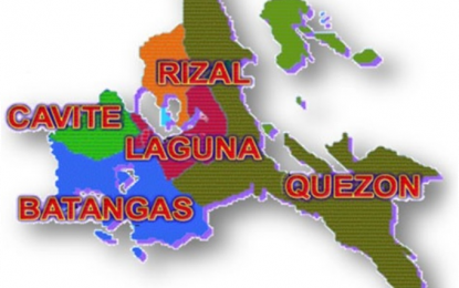 calabarzon map 4a courtesy coastal residents evacuated 6k ompong due dilg ph