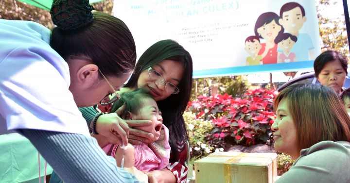 Close to 4K Cordillera kids vaccinated vs. Japanese encephalitis
