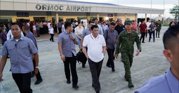 Duterte Inaugurates Upgraded Ormoc Airport Philippine News Agency