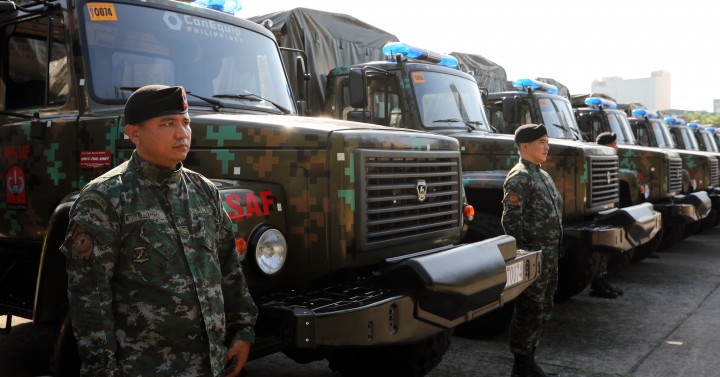 SAF Troop Carrier Photos Philippine News Agency