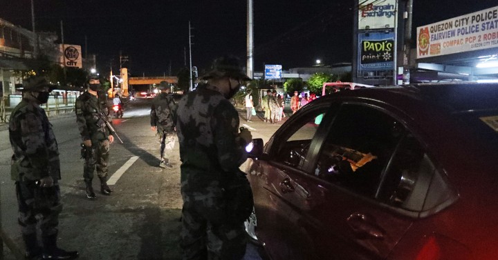 CHECKPOINT Photos Philippine News Agency