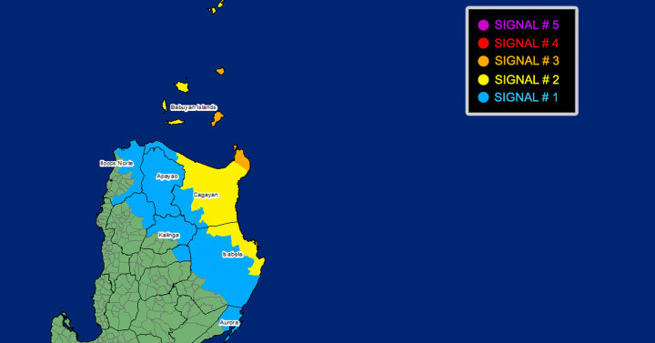 Signal No Up In North Luzon Areas Due To Kiko Philippine News Agency