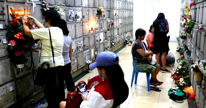 COLUMBARIUM Photos Philippine News Agency