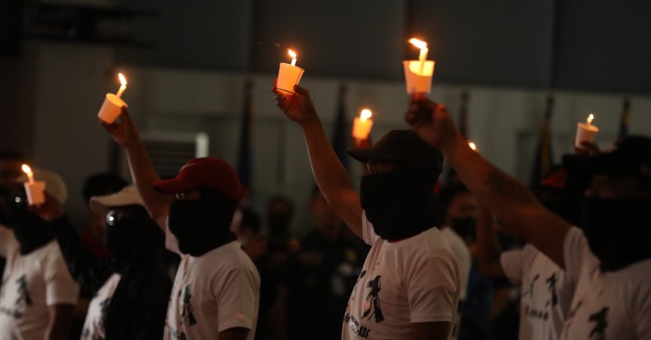 Npa Surrenderers Lights A Candle Photos Philippine News Agency