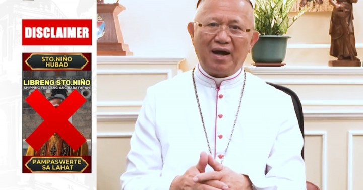 Cebu archbishop denies blessing naked Sto Niño charms Philippine