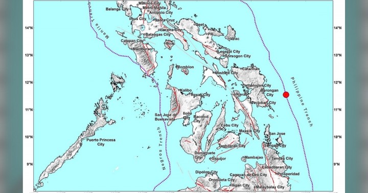 Magnitude 5 6 Quake Hits Eastern Samar Philippine News Agency