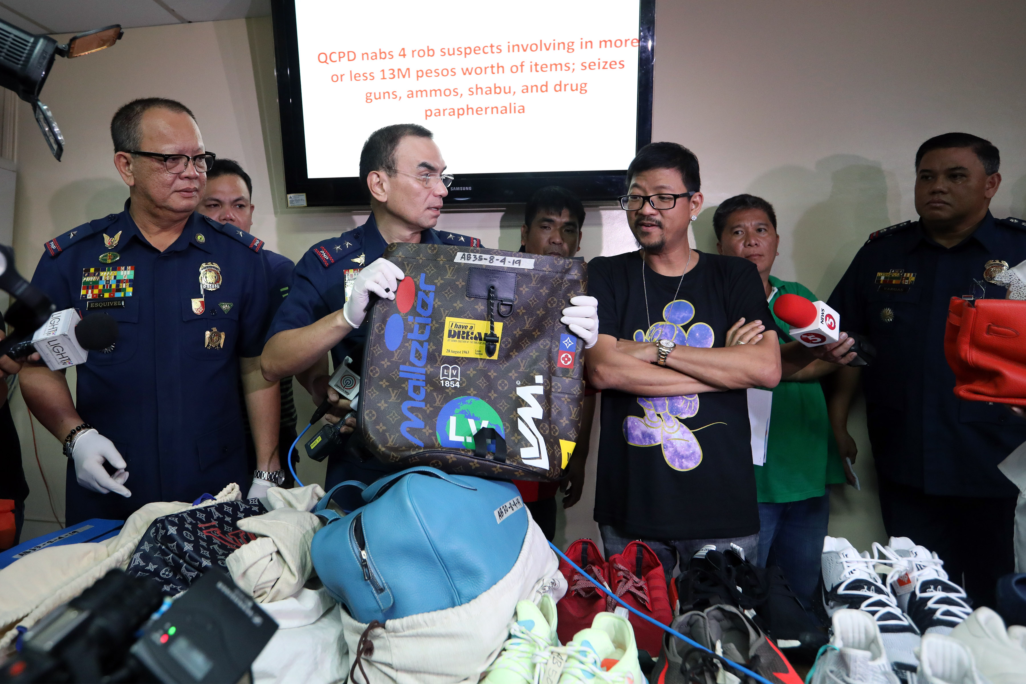 Recovered Items Photos Philippine News Agency