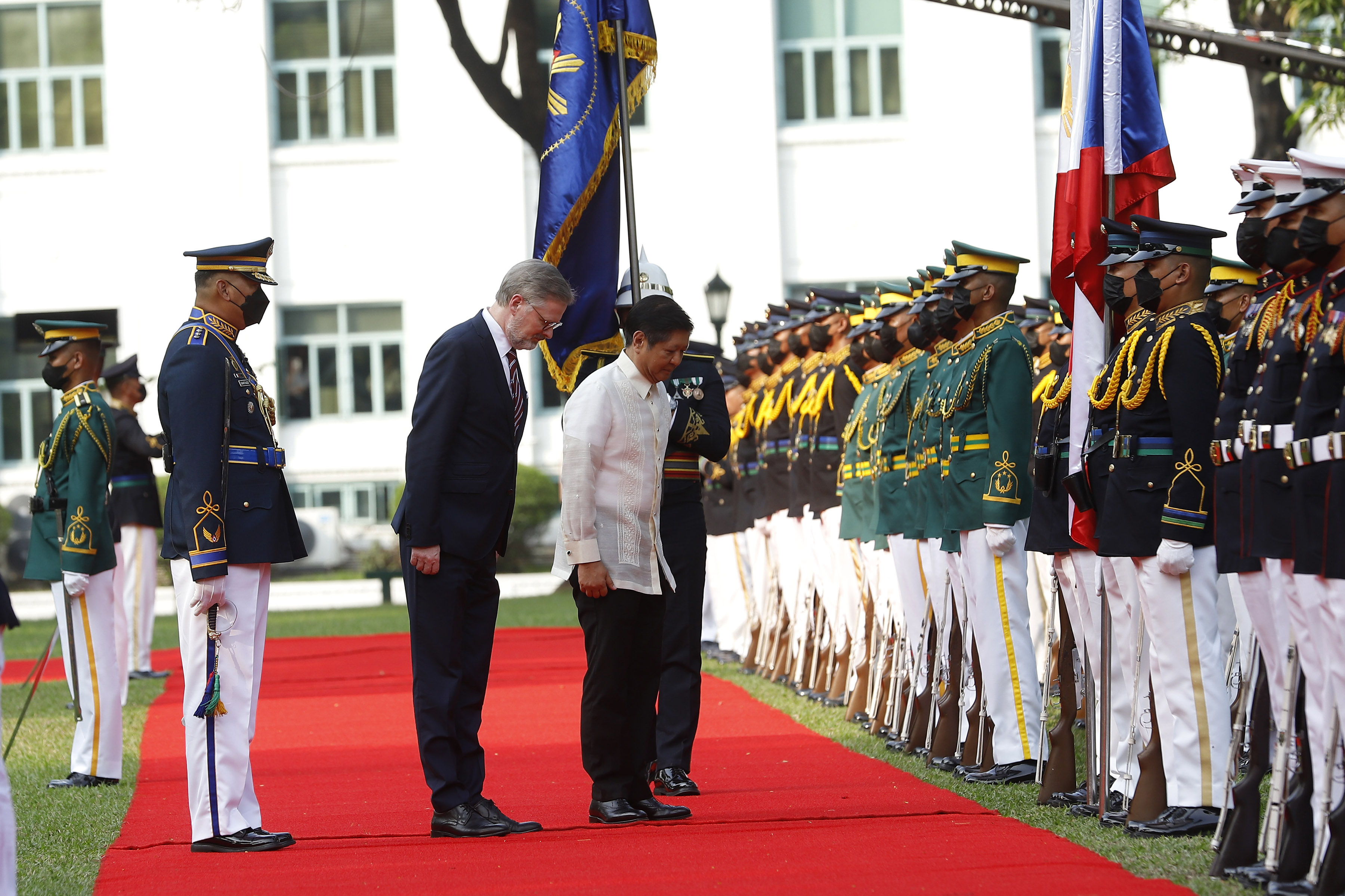 Arrival Honors Photos Philippine News Agency