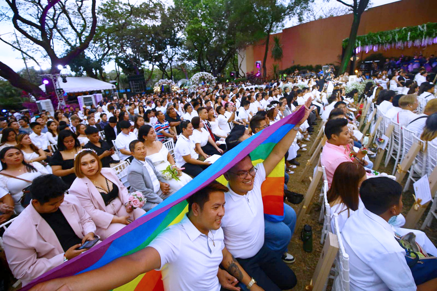 MASS WEDDING WITH LGBTQ IN QC By JBondoc Photos Philippine News Agency