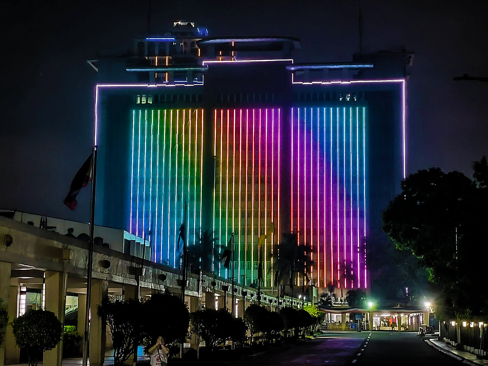 Qc Hall At Night By Jbondoc Photos Philippine News Agency