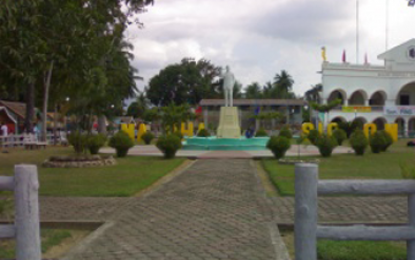 <p>Town plaza of Siocon, Zamboanga del Norte</p>