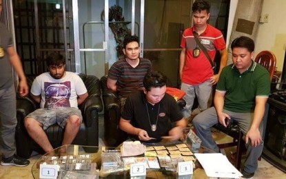 <p>SEIZED ILLEGAL DRUGS. Operatives of the Philippine Drug Enforcement Agency seized from Rajiv Gidwani and Jeremiah Alero Carillo some PHP1,072,000 worth of illegal drugs during a buy-bust operation on May 25. <em>(Photo courtesy of PDEA)</em></p>