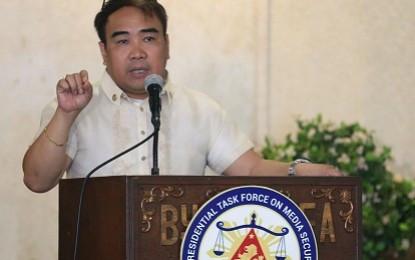 <p>Presidential Task Force on Media Security Executive Director, Undersecretary Joel Sy Egco <em>(File photo)</em></p>