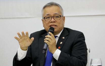 <p>Department of Trade and Industry Secretary Ramon Lopez</p>