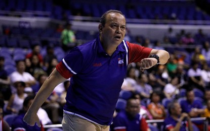 <p>RESIGNED. Ricky Dandan tendered his resignation as head coach of Columbian Dyip. <em>(Photo courtesy of PBA Media Bureau)</em></p>