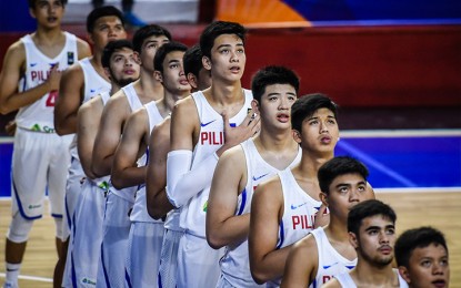 <p>Batang Gilas team<em> (Photo courtesy of FIBA)</em></p>
