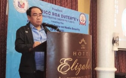 <p>PTFoMS executive director, Undersecretary Joel Sy Egco</p>