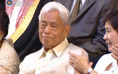 <p>Fformer Senate President Aquilino “Nene” Pimentel <em>(File photo)</em></p>