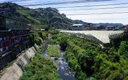 <p>The Balili River, the biggest river system in Baguio and Benguet area. The river leads down to the province of La Union as the Naguilian River. <em>(PNA Baguio File Photo)</em></p>