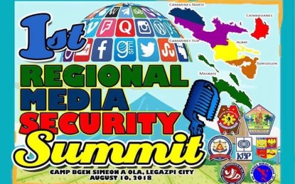 1st Bicol Media Summit to raise awareness on security