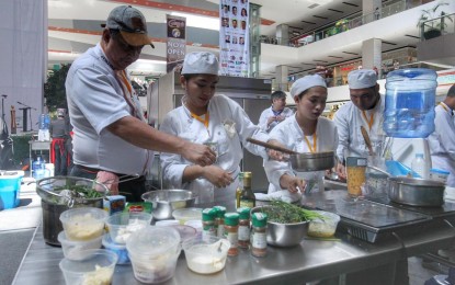 <p><strong>CULINARY CUP.</strong> Some of the participants of culinary artistry at the opening of the 2018 Davao Culinary Cup at SM Lanang Premier on Thursday. <em><strong>Photo courtesy of Lean Davao Jr</strong></em></p>