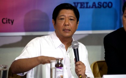 <p>President-elect Ferdinand “Bongbong” Marcos Jr.<em> (File photo)</em></p>