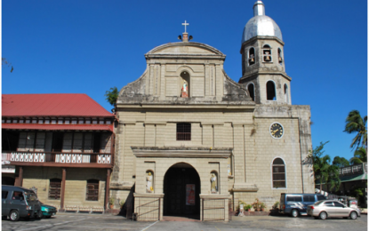 <p>Diocesan Shrine of Saint Augustine and Sta. Cruz Parish Church, Tanza, Cavite<em> (Photo courtesy of NHCP)</em></p>