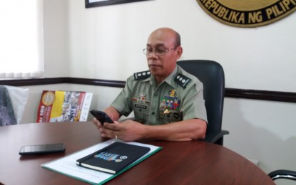 <p>Col. Noel Detoyato, AFP public affairs office chief, in this file photo. </p>