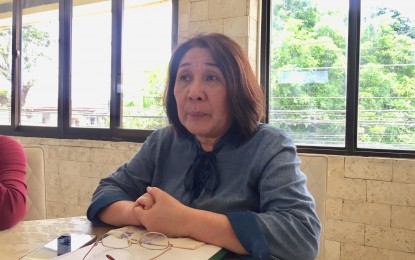 <p><strong>FOOD OPTIONS.</strong> As food prices rise, Nona Tad-y, Director of the National Nutrition Council 6 (Western Visayas), encourages the public to take other options so as not to sacrifice nutrition. Some of these options are home gardening and trying root crops, such as sweet potato, as an alternative to rice. <em>(Photo by Cindy Ferrer)</em></p>