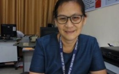 <p>Lynna Joy Cardinal of DTI-Antique says 7 Negosyo Centers will open in selected towns of the province this week. <em>(Photo by Annabel Petinglay)</em></p>