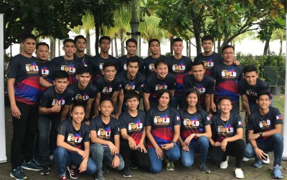 <p>The Philippine Sepak Takraw team <em>(Contributed photo)</em></p>