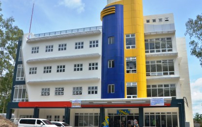 <p><strong>NEW MARINA EXTENSION OFFICE.</strong> The four-story Maritime Industry Authority Regional Office-Western Visayas Bacolod Extension Office building situated inside the Panaad Park in Barangay Mansilingan, Bacolod City was inaugurated on Friday (September 28, 2018) <em>(Photo courtesy of Negros Occidental Capitol PIO)</em></p>