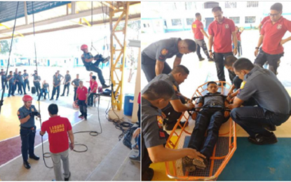 Laguna’s tourist cops train on basic rescue, disaster ops