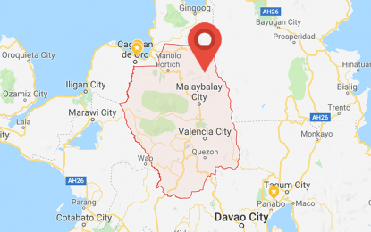<p>Google map of Bukidnon province.</p>