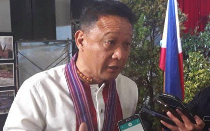 <p><strong>LIVELIHOOD FOR IPs</strong>. Department of Tourism Undersecretary Marco Bautista discusses the benefits of the department’s agri-tourism project on the sidelines of the 21st year celebration of the Indigenous Peoples’ Rights Act of 1997 in Baguio City on Tuesday (Oct. 30, 2018). The project will benefit small farmers and Indigenous Peoples communities in the country. <em>(Photo by Pamela Mariz Geminiano)</em></p>
