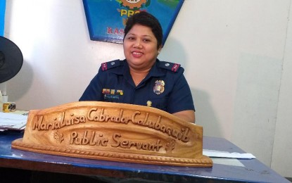 <p>Police Regional Office 5 spokesperson Chief Inspector Ma. Luisa Calubaquib. <em>(Photo by Jorge Hallare)</em></p>