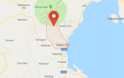 <p>Google map of Digos City, Davao del Sur.</p>