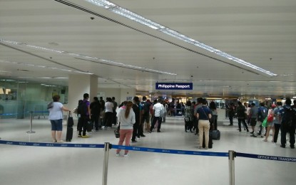 <p>Ninoy Aquino International Airport (NAIA) Terminal 1 arrival area <em>(File photo)</em></p>