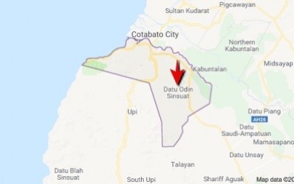 <p>Google map of Datu Odin Sinsuat, Maguindanao</p>