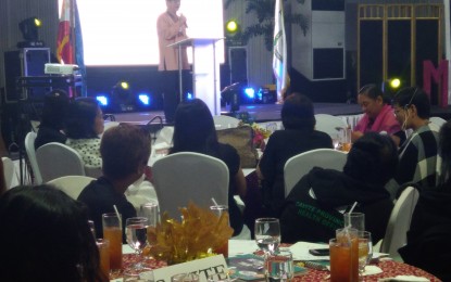 <p><strong>1st CALABARZON MIDWIVES’ SUMMIT.</strong> Department of Health Region IV-A (Calabarzon) Director Eduardo C. Janairo welcomes some 254 midwives from Cavite, Laguna, Batangas, Rizal and Quezon in the first-ever summit, themed “Empowering Midwives, Building Healthier Lives”, held at the tent of the Midas Hotel in Pasay City on Monday. The summit is in line with DOH IV-A's Health roadmap ‘Towards Calabarzon Prime’, aimed at providing a more efficient, effective and sustainable health care in the region. <em>(PNA photo by Gladys S. Pino)</em></p>