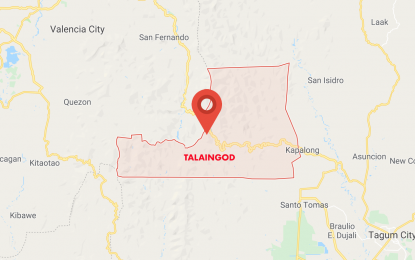 <p>Google map of Talaingod, Davao del Norte.</p>