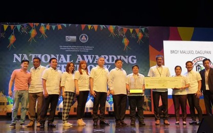 Dagupan barangay wins Gawad KALASAG award | Philippine News Agency