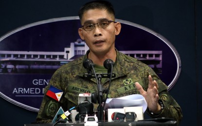 <p>AFP spokesperson, Marine Major Gen. Edgard Arevalo. <em>(File photo)</em></p>