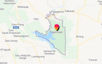 <p>Google map of Pagalungan, Maguindanao.</p>