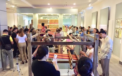 <p>Western Visayas Regional Museum opened a gallery featuring the weaving tradition of the region on Saturday (December 15, 2018). <em>(Photo by Cindy Ferrer)</em></p>