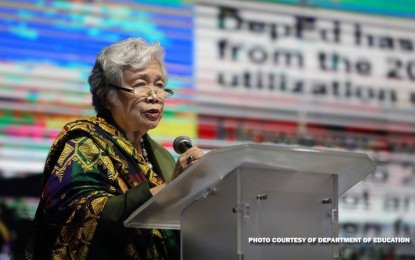 <p>Department of Education (DepEd) Secretary Leonor Briones says DepEd's 2019 Cyber Expo is about providing teachers will the skills and tools to facilate the learning process of 21st century students. </p>