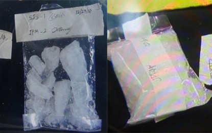 <p>Photo shows the packs of suspected shabu estimated to worth P457,000 and seized on separate anti-drug operations by the Police Station 8 in Zamboanga City on Thursday (December 27, 2018). <em>(Photo courtesy of Police Station 8)</em></p>