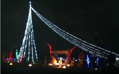 <p>The Philippine Army’s 2nd Infantry 'Jungle Fighter' Division's towering Christmas tree and Nativity Scene at the Camp Gen. Mateo Capinpin in Tanay, Rizal where members of former New People’s Army, who surrendered to the 1st Infantry Division military troops in Batangas last December 21, held a reunion with their families.  <em>(Photo by Saul E. Pa-a) </em></p>