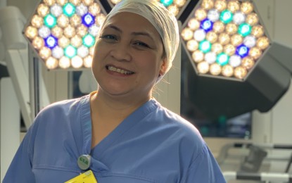 <p>Filipina nurse Joy Ongcachuy was among those awarded an Officer of the British Empire award in Britain's New Year Honours List 2019.<em> (Photo courtesy of Barts Health NHS Trust)</em></p>