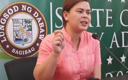 <p>Davao City Mayor Sara Duterte. <em>(PNA file photo)</em></p>